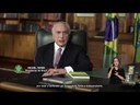 Michel Temer: “Hoje celebramos a liberdade da democracia”