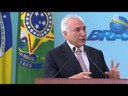 Temer discursa em cerimônia de entrega da medalha Oswaldo Cruz